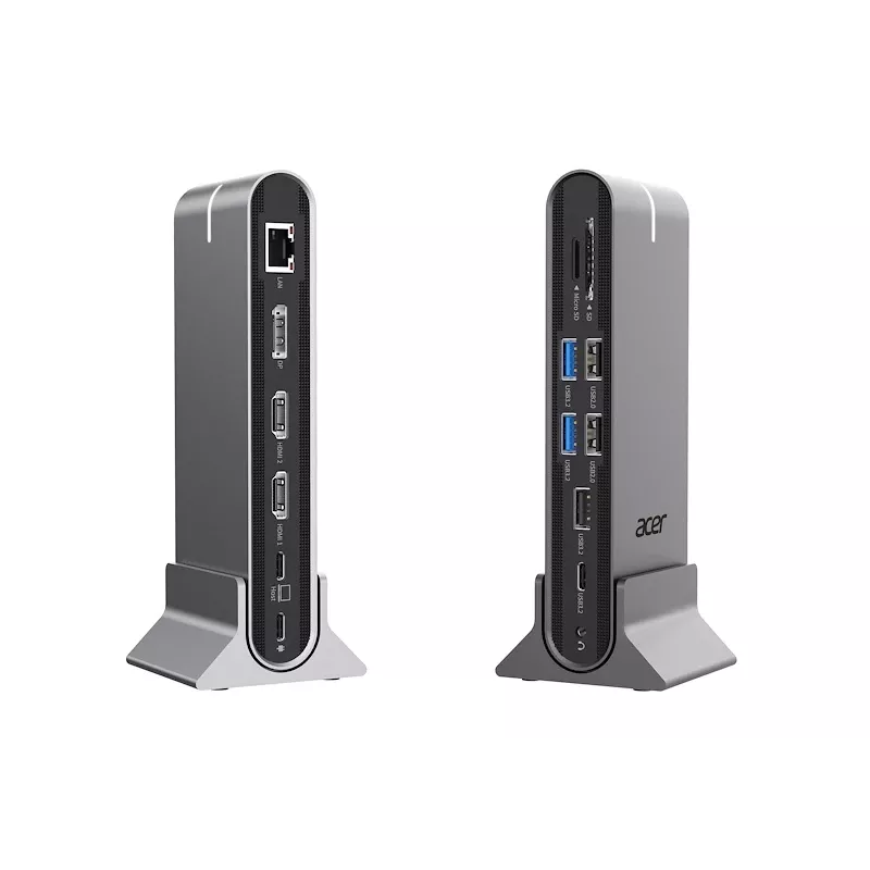 Acer Type-C universaalne dokkimisjaam 15in1 (USB-C, 15 porti), dokkimisjaam + USB-hub