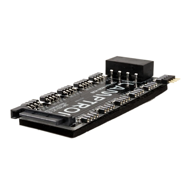 RGB-jaotur Lamptron SP103 10x Aura Sync, Fusion, Mystic jaoks — 10-kanaliline RGB-kontroller