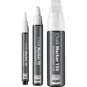 Kriidimarker Sigel GL178 valge