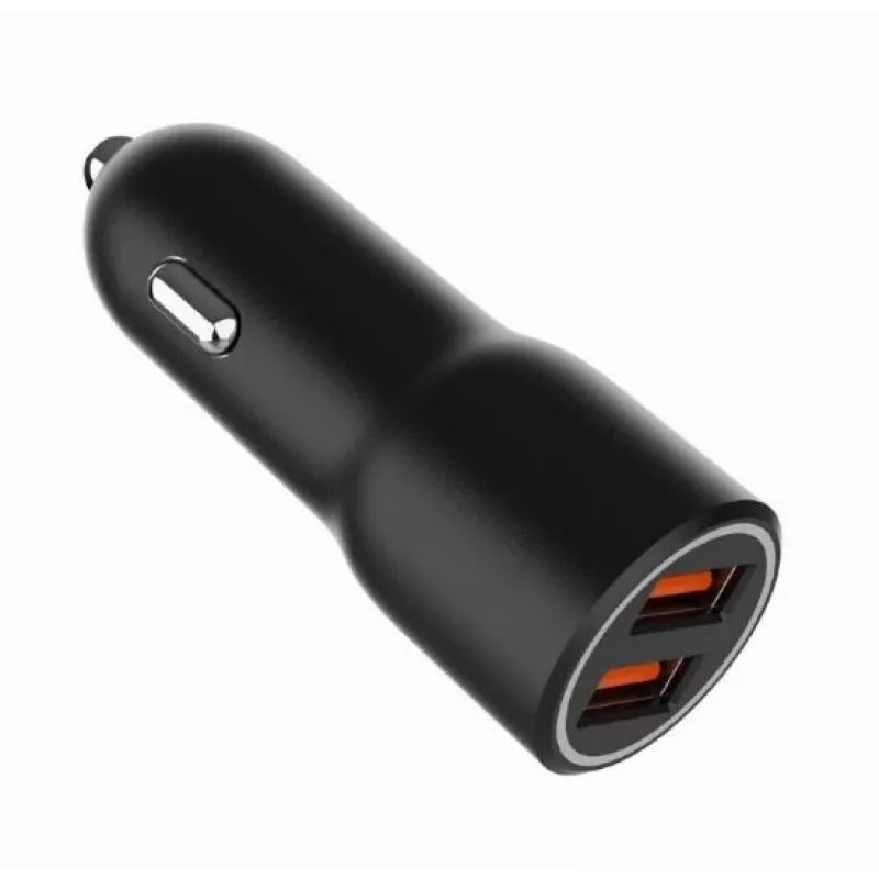 Autos mobiilseadme laadija Gembird TA-UC-A2QC36-CAR-01, 36 W, 12–24V, sigaretisüütaja pesa, must