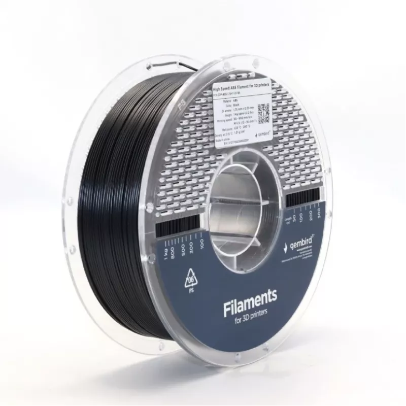 Filament ABS High Speed, 1,75 mm, 1 kg, must