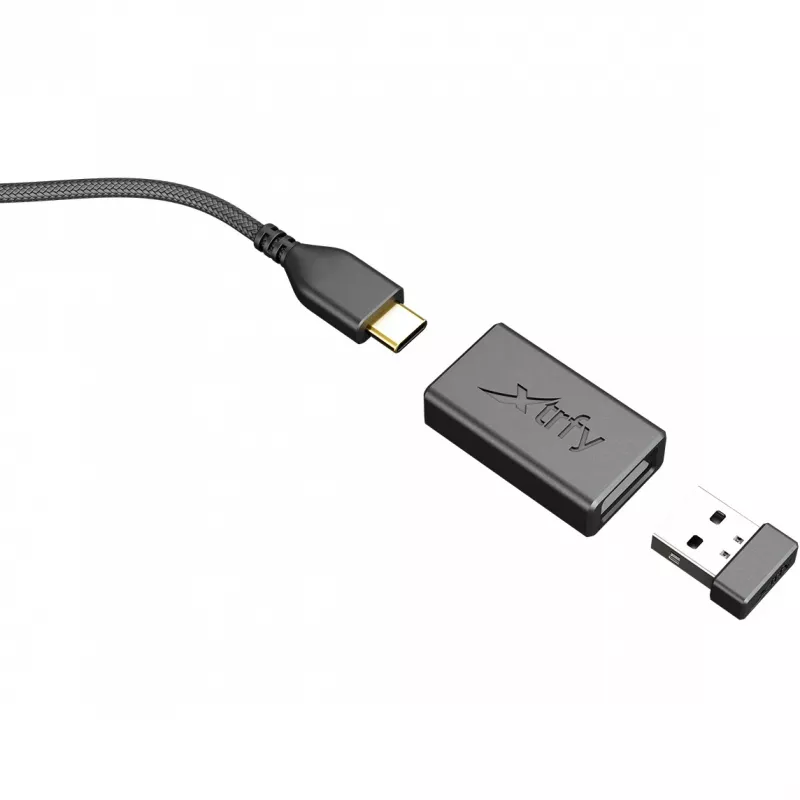 Xtrfy M8 Wired/Wireless Gaming hiir 400-26000 CPI Low Front Ultra-light Unique (M8W-Must)