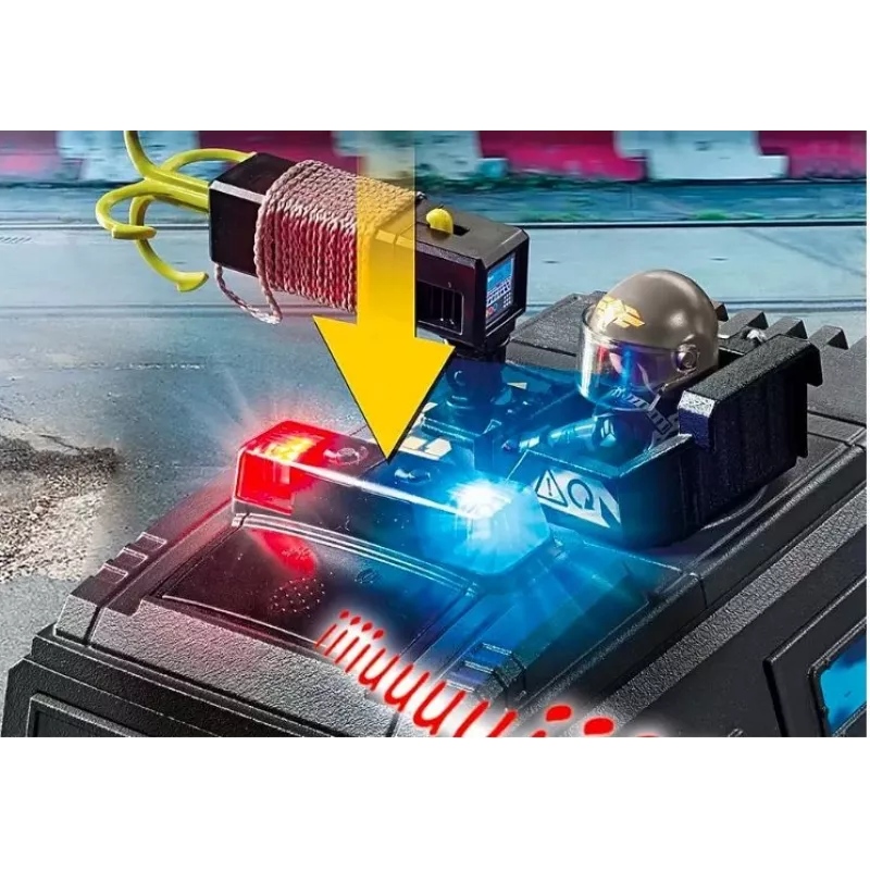 Märuli/seiklusmängukomplekt Playmobil City Action 71144 Mitmevärviline 5-10 aastat