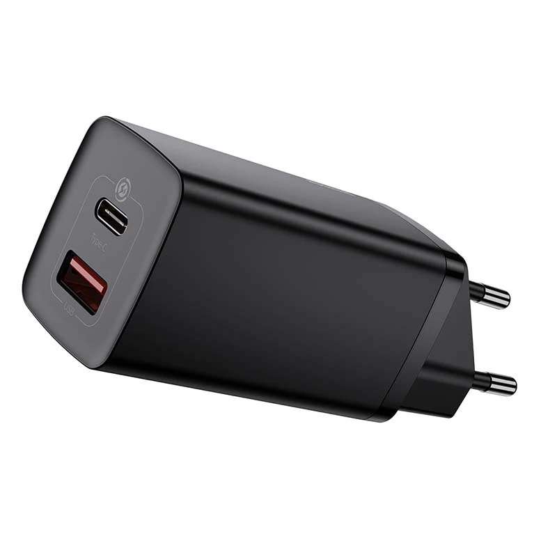 Baseus CCGAN2L-B01 mobiilseadme laadija Universaalne Must AC Kiirlaadimine Siseruumides