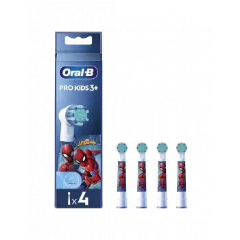Oral-B EB10-4 Kids Spidermani asendusharjapead, 4 tk