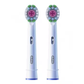 Hambaharjapead Oral-B 3D Valge EB18-2 – asenduspead, 2 tk pakend