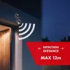 Maclean MCE25 GR seinakinnitusega 180° liikumis- ja hämarusandur, max 1200W, hall