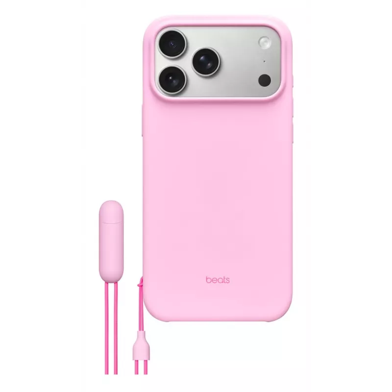 Beats iPhone 17 Pro Max alusega ümbris koos MagSafe ja kaamerajuhtimisega - Pebble Pink
