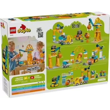 LEGO DUPLO 10476 3 in 1 Ehitusplats ja Sõidukid