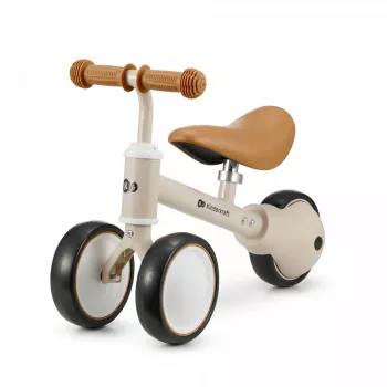 Laste tasakaaluratas kinder kraft CUTIE Light Beige — kerge väikelaste sõiduvahend