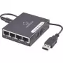 Võrgukommutaator Renkforce 1423415 — 4-pordiline 1 Gbit/s USB-toitega