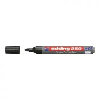 Marker, kuulotsakuga, Edding 250, must
