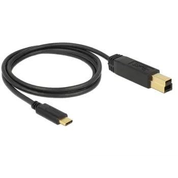 USB-kaabel DeLOCK 83675 USB 3.2 Gen 2 1m USB C USB B Must