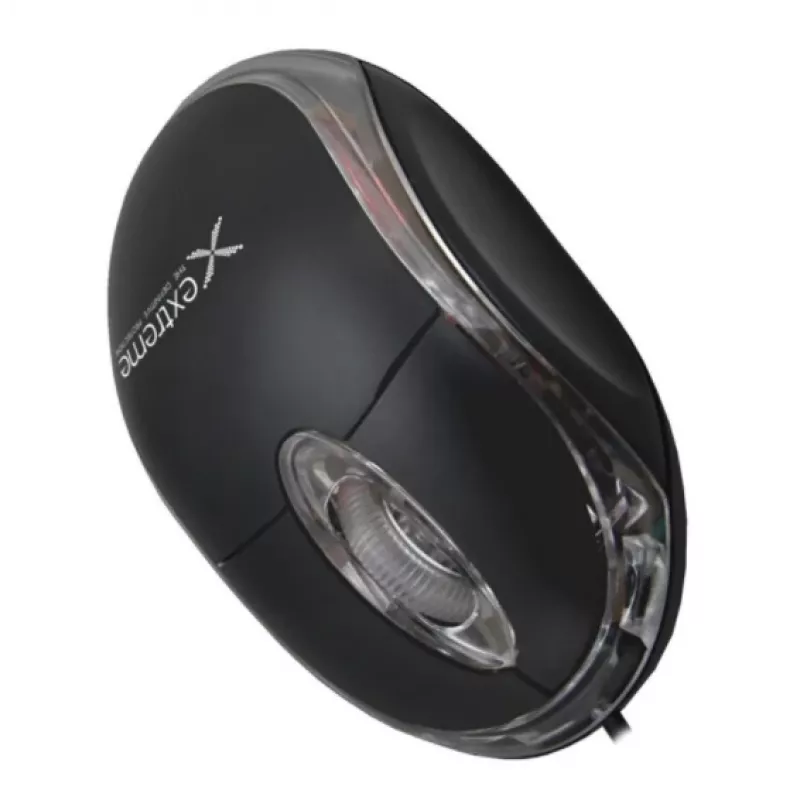 Juhtmega optiline mõlemakäeline hiir EXTREME XM102K — 1000 DPI, USB Type-A, 1,2 m kaabel, 3 nuppu
