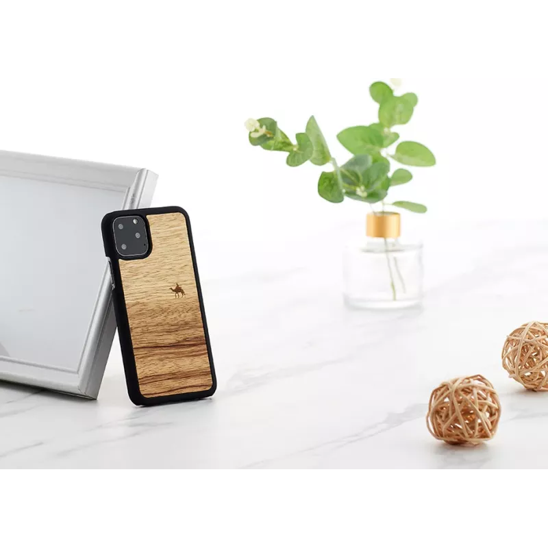 man and wood nutitelefoni ümbris iPhone 11 Pro jaoks — terra Must