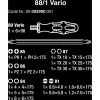 Multi-bit screwdriver Wera Werkzeug-Etui Vario-Satz 11-piece