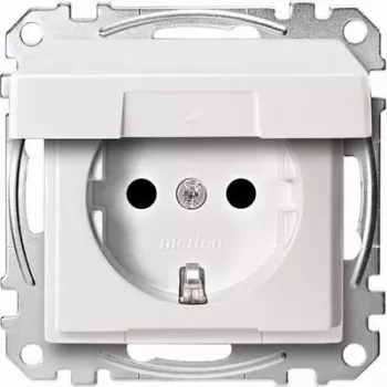 Pistikupesa CEE 7/3 Merten MEG2310-0419 Valge