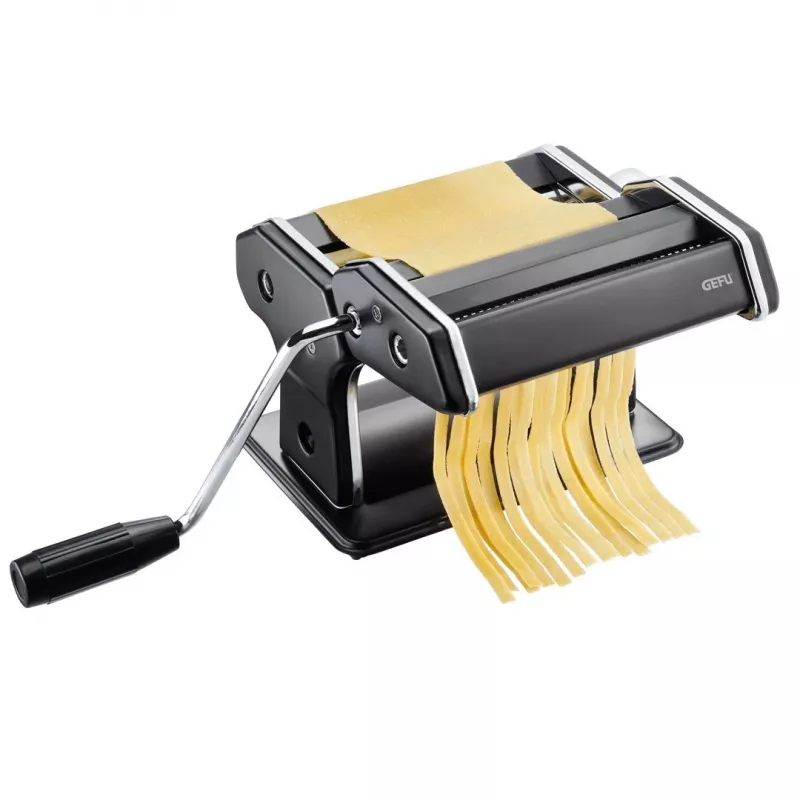 Käsitsi pasta masin GEFU GF89426 — lasanje, tagliatelle, tagliolini jaoks; roostevaba teras ja plast; 205×200×155 mm