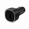 CANYON auto laadija OnDrive 48 PD 48W USB-A+USB-C Must