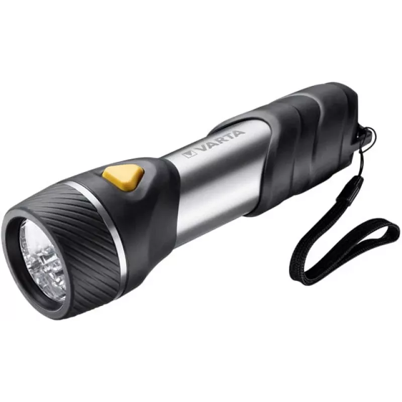 Käsilamp Varta Day Light Multi LED F30 Must Hõbedane Kollane