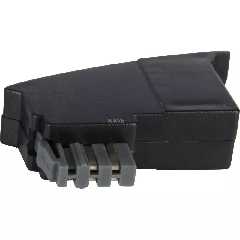 Goobay TAE telefoni adapterpistik 50308 TAE-N RJ-11/RJ-14, must