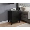Öökapp cama meble NOVA 44x40x52 cm matt must — 1 sahtel, 16 mm raam