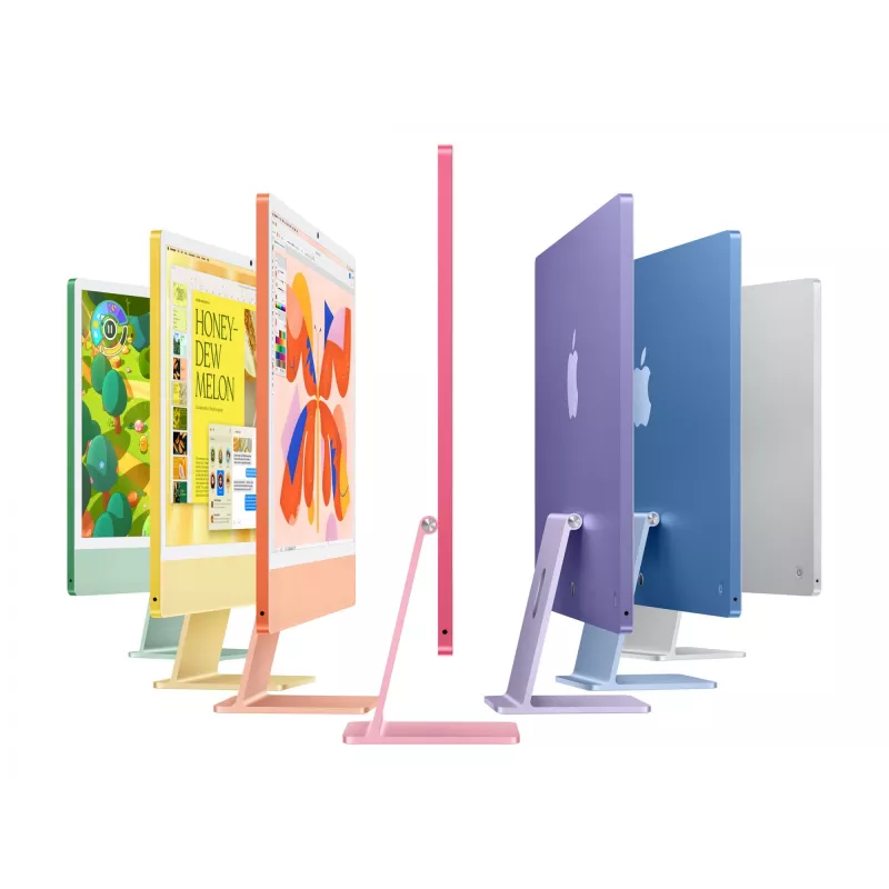 iMac 24 tolli: M4 10/10, 16 GB, 512 GB SSD - Roheline