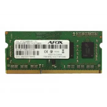 SO-DIMM DDR3 sülearvuti mälu AFOX 8GB 1333MHz 1.35V ühe kanaliga 1x8GB
