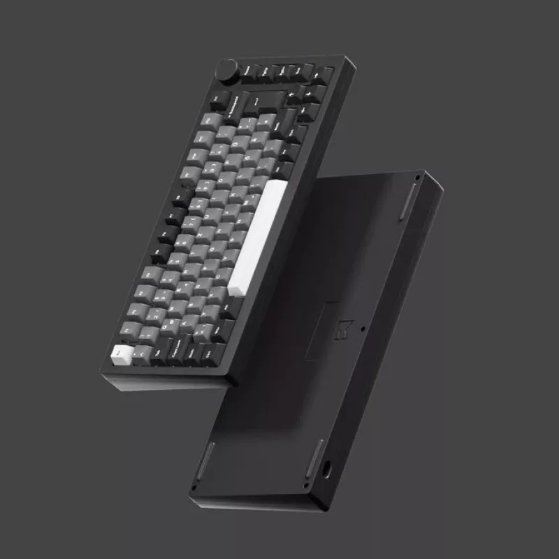 Mehaaniline mänguriklaviatuur AKKO MonsGeek M1W SP roosa ja valge traadita RGB V3 Piano Pro lüliti