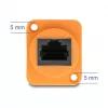 DeLOCK võrgukaabel 90804 0,3 m Cat5e U/UTP RJ-45 Must Oranž