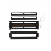 Kaablihalduspaneel Lanberg AK-VDP103-B terasest must 482,5 mm
