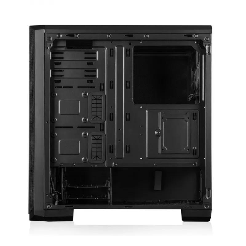Arvuti korpus MODECOM Oberon Pro Midi Tower — must, toetab ATX/microATX/ITX, 7 laienduspesa, kuni 395 mm GPU, 5 HDD/3 SSD pesa
