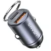 Autolaadija usams C38 30W — 1x USB-A + 1x USB-C kiirlaadimine