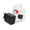 Crong Ultra Compact GaN 35W PD 3.0 2x USB-C seinilaadija (must)