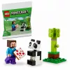 LEGO Minecraft Steve ja beebipanda 30672 Polükott
