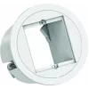 Bachmann PIX 1xCM RAL9010926.310Zierring roostevaba terase optikas