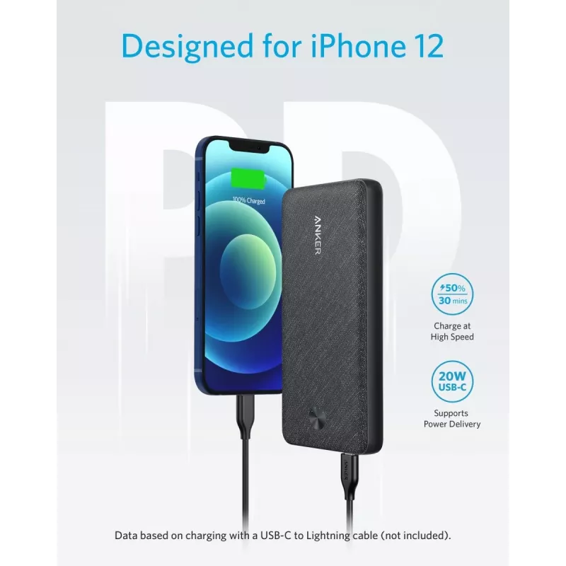 AKUPANK USB 20000MAH MUST/A1365G11 ANKER