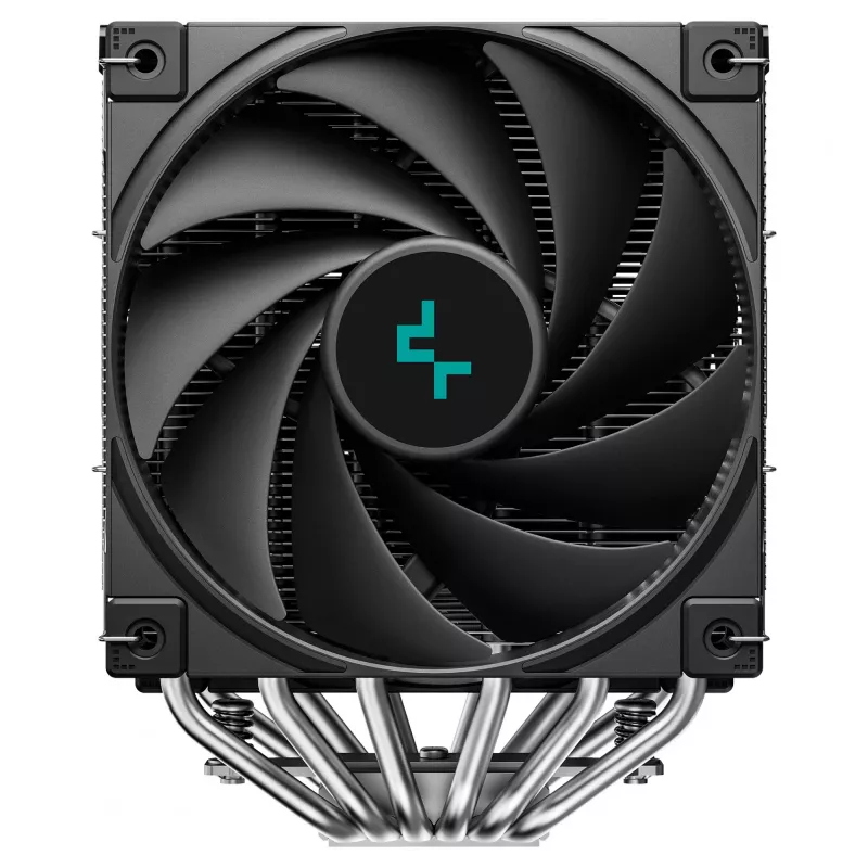 CPU õhujahuti DeepCool AK620 Digital SE, kahetorniline, 6x Ø6mm soojustoru, 2x 120mm PWM ventilaatorit, RGB, kõrgus 161 mm