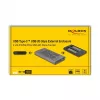 SSD-korpus DeLOCK 42027 Hall M.2 10 Gbit/s USB USB-C