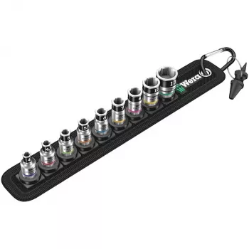 Belt A1 Zyklop Steckschlüsseleinsatz-Satz, 1/4 (schwarz, 10-teilig, mit Haltefunktion)