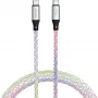 USB-kaabel 4smarts 541440 1,5 m USB-C mitmevärviline 4,8 Gbit/s