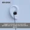 Sony IER-EX15C kõrvasisesed peakomplekti juhtmega kõned/muusika USB USB-C roosa