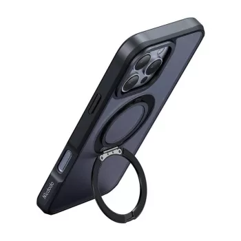 Kaitsev MagSafe ümbris Mcdodo PC-4933 iPhone 16 Pro Max'ile integreeritud alusega, must