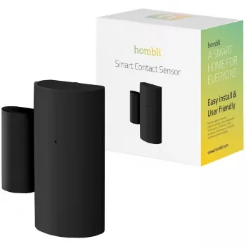 Ukse/akna andur Avanca International HBSC-0100 — juhtmevaba Bluetooth, CR2 liitiumaku, 45×55 mm, must