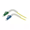 Synergy 21 LWL-1-Faser-Patchk. 7.5mtr.LC-LC APC 9/125u OS2 G657A2 AD 2mm flexible - Single- bzw. Monomode-Faser - 7,5 m