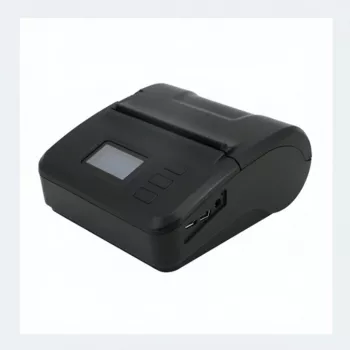 Termomobiilne kviitungiprinter ALLNET ALL-PM01 — USB, RS232, Bluetooth, 80 mm, must