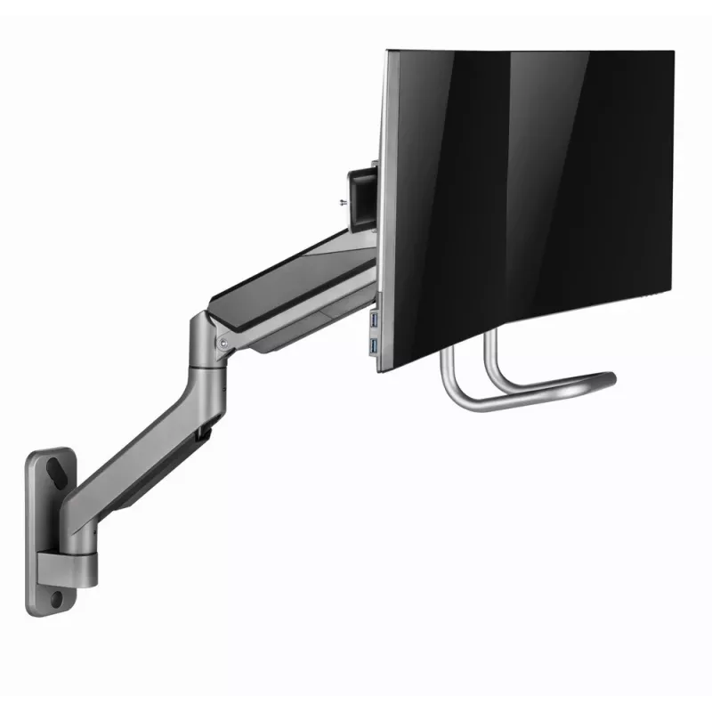 Gembird reguleeritav seinal 2-ekraani paigaldusharu 17 inch-32 inch kuni 8 kg MA-WA2-02