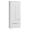 Garderoob Top E Shop SZAFA MALWA B 5 riiulit 2 hingedega ust Valge 900×500×1800 mm
