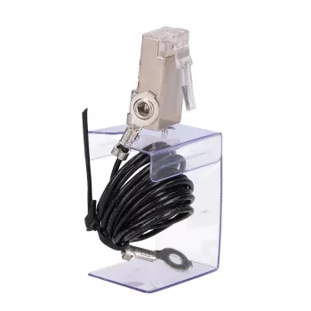Võrgukaabel UBIQUITI TOUGHCable RJ-45 Cat5e 1 m, must, RJ-45 pistik