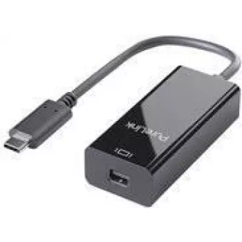 PureLink iSeries - USB/DisplayPort-adapter - USB-C (M) Mini DisplayPorti (F) - 10 cm - 2160p tugi - must
